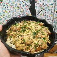 Pesto Pasta (with flat noodles) at Ubuntu Eat in Kolkata