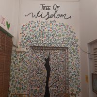 Tree of wisdom! at Ubuntu Eat in Kolkata