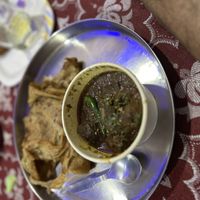 Vegan 🌱 Mutton Kassa and Paratha  at Ubuntu Eat in Kolkata