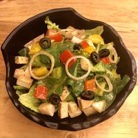 Smoked Tofu Salad at Ubuntu Eat in Kolkata