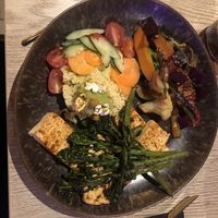 Pickles couscous tofu - delicious!  at Chef's Kitchen in Carvoeiro