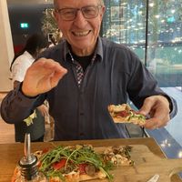 Vegan pizza - yum!  at Vapiano in Munich