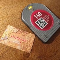 You get a card to pay afterwards and a vibration plate that the staff can find you at Vapiano in Munich