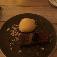 date tart  at Kopar in Reykjavik