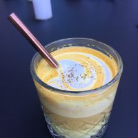 Golden milk   at Nude Food in Augsburg