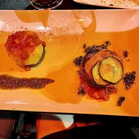 Tapas made vegan.  at Bodega Biarritz 1881 in Barcelona