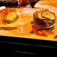 Tapas made vegan.  at Bodega Biarritz 1881 in Barcelona