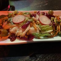 Salad at Bodega Biarritz 1881 in Barcelona