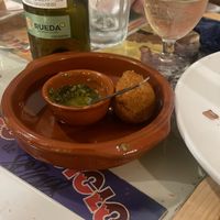 Coxiñas de jackfruit Bio  at La Batisfera Cafeteria in Valencia