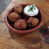 Croquetas at La Batisfera Cafeteria in Valencia