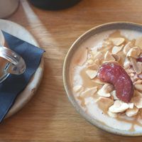 Porridge at The Bookshop in Hereford