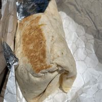 This photo doesn’t give you much - ha ha. But it’s a breakfast burrito.  at Lively Up Yourself - Food Truck in Bend