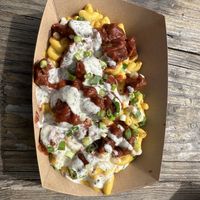 BBQ Mac  at Lively Up Yourself - Food Truck in Bend