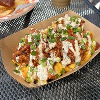 Jackfruit Mac  at Lively Up Yourself - Food Truck in Bend