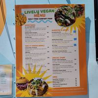 Menu at Lively Up Yourself - Food Truck in Bend