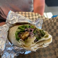 Tempeh Bacon Ranch Wrap at Lively Up Yourself - Food Truck in Bend