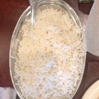 White rice  at Bombay Bites in Mcdonough