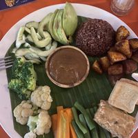 Buddha bowl   at Garlic Lane Restaurant in Kuta