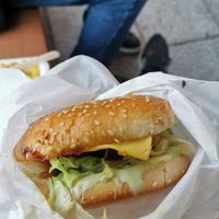 Burger 🍔 at OMG in SKG in Thessaloniki