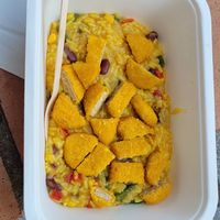 Rice with Chicken at OMG in SKG in Thessaloniki