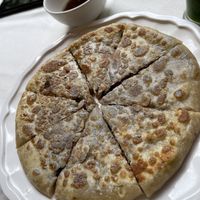 Mock meat pancake   at Gongdelin Vegetarian Restaurant in Beijing