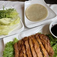 “Beijing Duck”  at Gongdelin Vegetarian Restaurant in Beijing