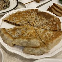 Pancakes with filling  at Gongdelin Vegetarian Restaurant in Beijing