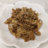Sesame sauce cabbage at Gongdelin Vegetarian Restaurant in Beijing