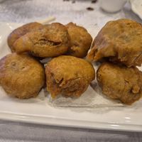 Glutinous rice balls at Gongdelin Vegetarian Restaurant in Beijing