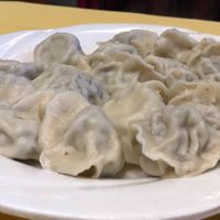 Dumplings at Gongdelin Vegetarian Restaurant in Beijing