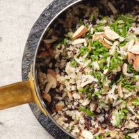 Grain tabuleh  at Tendril in London