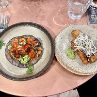 Vegan tasting menu at Tendril in London