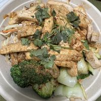 Rice bowl w tofu   at Crazy Bowlz in New Paltz