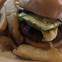 Impossible burger  at Cavalier in San Simeon