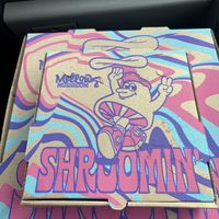 The box  at Mellow Mushroom in Branson