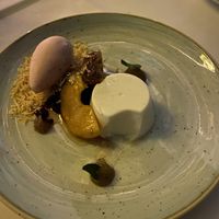 Coconut Panacotta at Nautilus in Port Douglas
