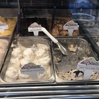 Four vegan options   at Gelateria Dei Coltelli in Williston Park