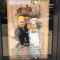 Proud owners/chefs at Chef Abdul Mediterranean in St Charles