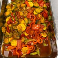 Mixed Grilled Vegetables at Chef Abdul Mediterranean in St Charles