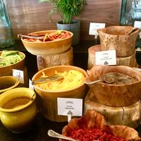 Buffet at Rosmarin Restaurant in Mitzpe Ramon