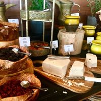 Buffet at Rosmarin Restaurant in Mitzpe Ramon