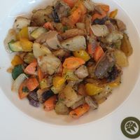 Pilz-Gemüsegröstl at Forst Bräustüberl in Lagundo