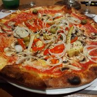 Pizza Carretta at La Carretta in Hotton