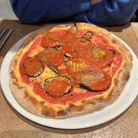 Parmigiana vegan  at La Carretta in Hotton