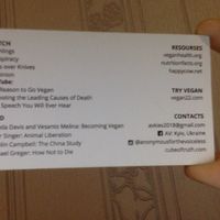 Resources about veganism at VegaRoom in Lviv