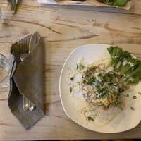 Salad Olivie smoked  at VegaRoom in Lviv