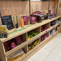 Granolas and fruit at DUB - The Happy Pear - T1 in Dublin