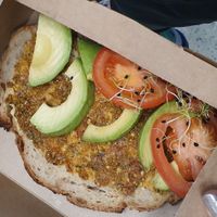 'Avocado Toast' at DUB - The Happy Pear - T1 in Dublin