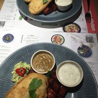 Tempura F-ish + Bang Bang Yaki-imo #Veganuary at Wagamama in Stevenage
