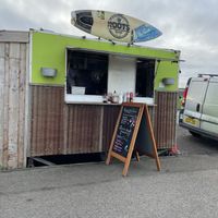 Food truck at the beach   at Roots in Aberdeen